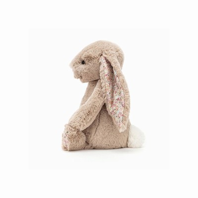 Jellycat Blossom Bea Beige Bunnies Australia | 164290KPV